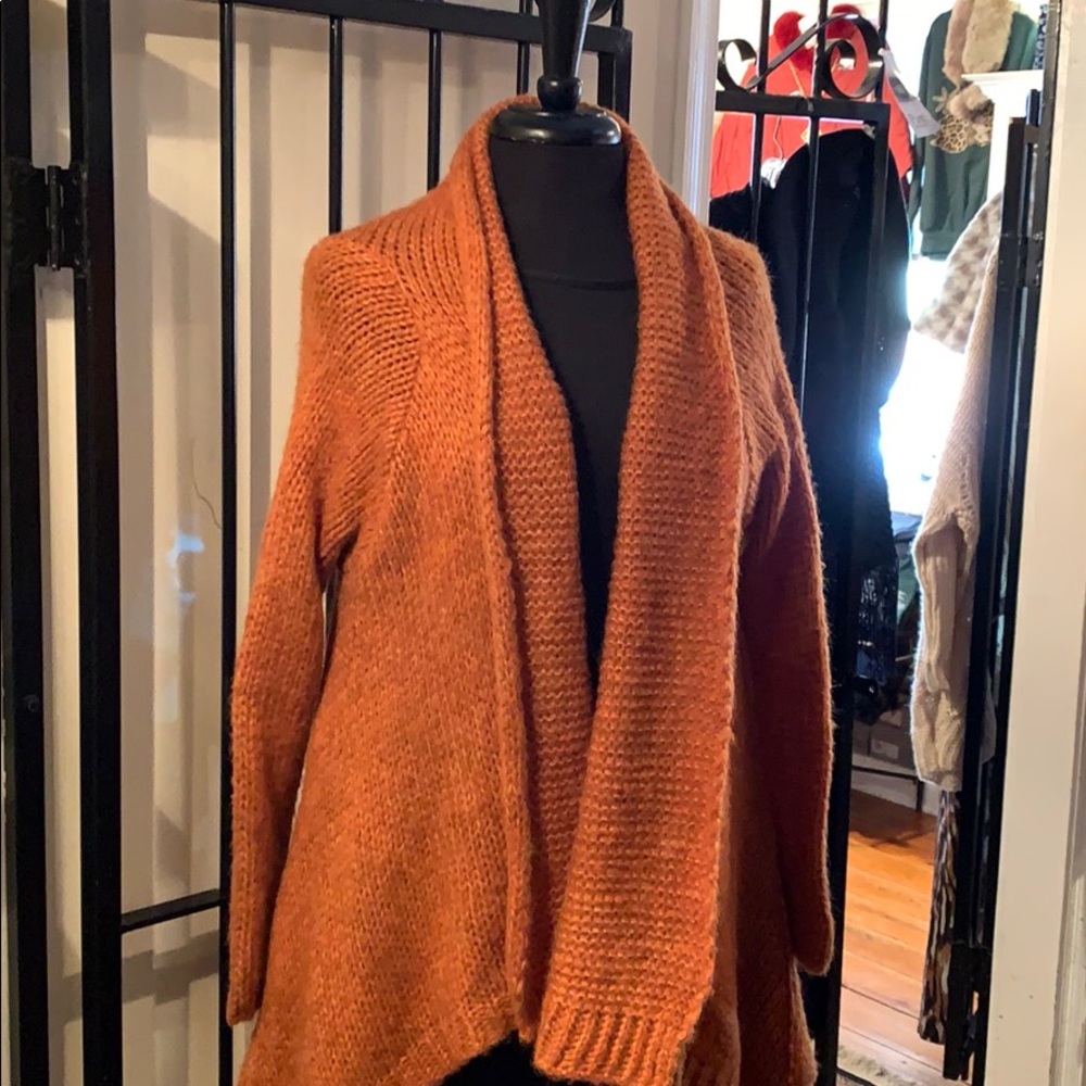 Kedziorek knit duster, with pockets